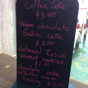 menu  at Leaf Eaters Cafe in Bocas Del Toro