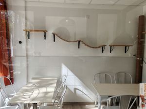 Cat road at Chat-Rivari Café in Paris