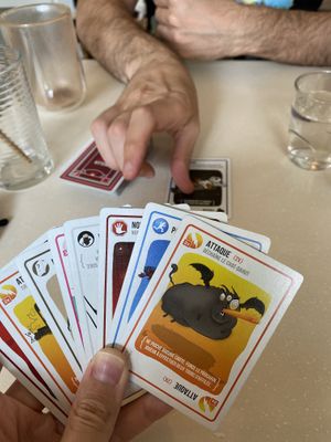   at Chat-Rivari Café in Paris