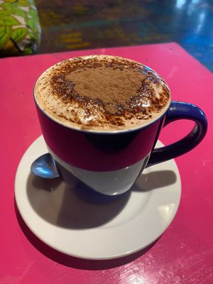 Spicy ginger Hot Chocolate 🔥 at Maloko in South East London