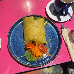 'Vegan Delight' gallet at Maloko in South East London