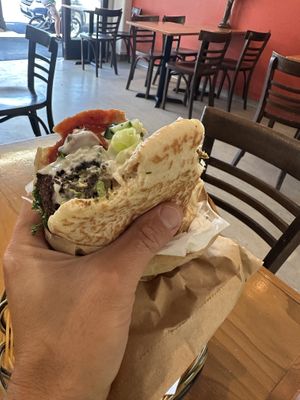   at Falafel Gourmet in Nelson