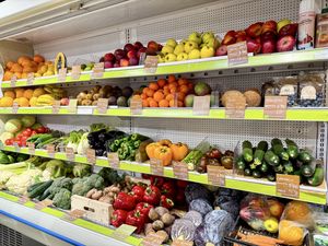 Fresh fruits and vegetables  at Herbolario Navarro in Illes Balears