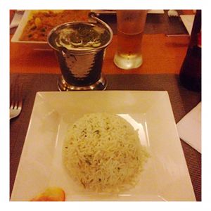Aloo Paneer at Ganesha Restaurante in Cartagena