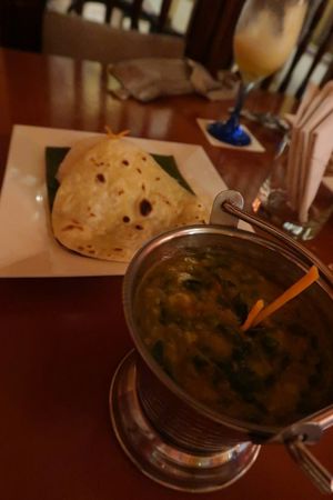 Lentils at Ganesha Restaurante in Cartagena