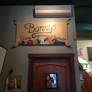 Bonnys at Bonnys Vegetarian and Organic Cuisine in Montreal