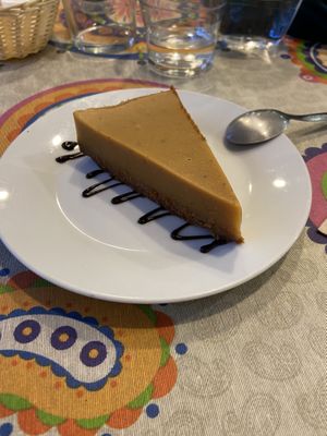 Tart with sweet potato and chestnuts   at Baratza Kafea in Pamplona