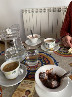 Dessert   at Baratza Kafea in Pamplona