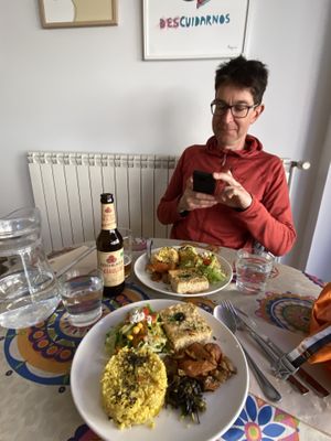 Great dish  at Baratza Kafea in Pamplona