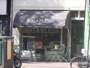 Exterior at Sugarless in Amsterdam