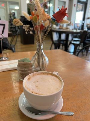   at Starving Artist Creperie and Cafe in Lee