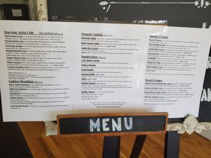  at Starving Artist Creperie and Cafe in Lee