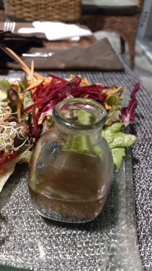 Lovely salad at Divine Earth in Seminyak