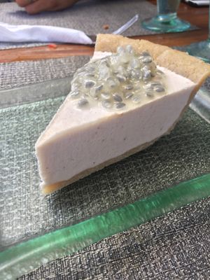 the cheesecake, the best onze i have everything eat! at Divine Earth in Seminyak