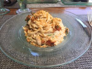 Carbonara at Divine Earth in Seminyak