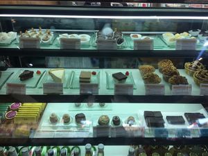 The desserts selestion at Divine Earth in Seminyak