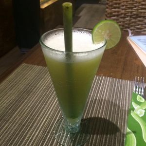 pranayama drink! at Divine Earth in Seminyak