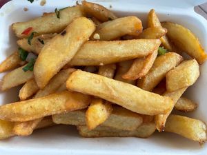 Salt and pepper chips at Bamboo Chinese & Thai Restaurant in Cumbria
