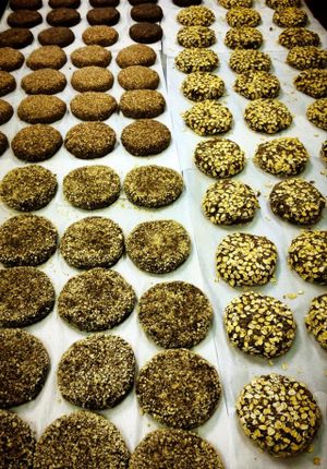 All of Iss' Magic Mixes Oatmeal Cafe Burgers are handcrafted, made with fresh ingredients and each one has a different flavor. Islander, Mexicali, Vindy Jewels & the Goombah. All vegan, all incredible   at Iss' Magic Mixes Oatmeal Cafe in Mesa