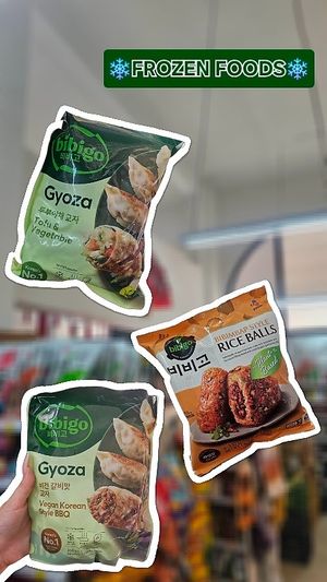 Frozen foods at Asian Food Market in Nicosia