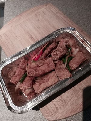 Salt & chilli tofu at Golden Pond Chinese Takeaway in Castlebar