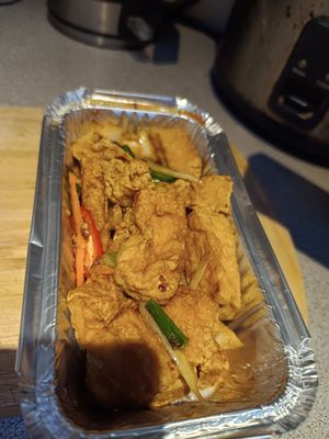 Salt and chilli tofu at Golden Pond Chinese Takeaway in Castlebar