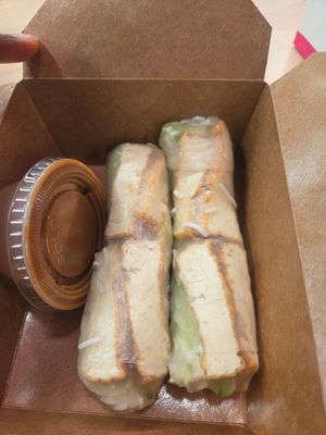 Tofu Summer Rolls at Saigon Eats in King Of Prussia
