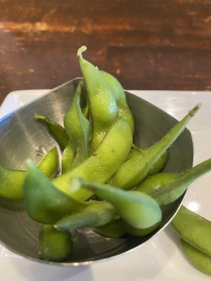 Edamame just shows up😊  at Zheng Asian Bistro in Glenwood Springs