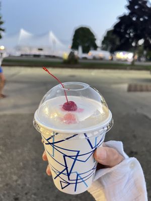 Vanilla milkshake   at Marion’s Dairy Bar in East Tawas