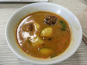 Thai Coconut Soup at Yummy Green in Victoria