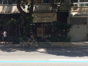 front at Organici in Rio De Janeiro