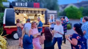 Private Party Located on House Driveway at Ninjo Noodle Bar in Chippenham