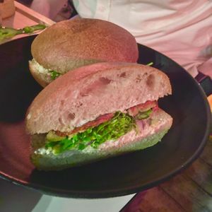 Scramble sandwich   at Anastasia in Tel Aviv