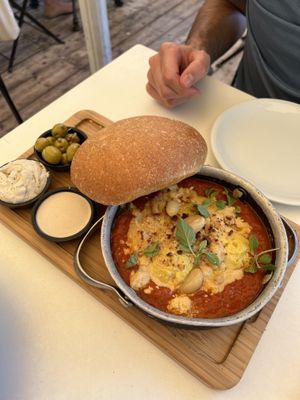 Shakshuka  at Anastasia in Tel Aviv