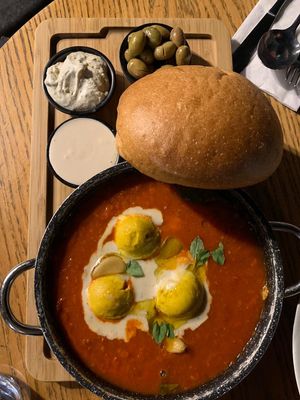 Shakshuka  at Anastasia in Tel Aviv