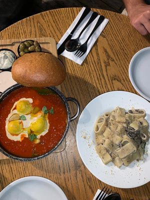 The food😍  at Anastasia in Tel Aviv