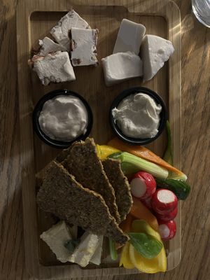 Cheese platter  at Anastasia in Tel Aviv