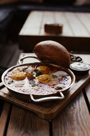 Shakshouka at Anastasia in Tel Aviv