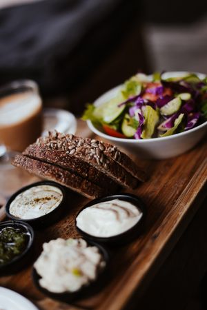 Israeli breakfast? at Anastasia in Tel Aviv