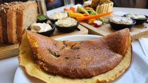 Breakfast at Anastasia in Tel Aviv