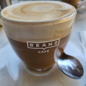 Cappuccino at Anastasia in Tel Aviv