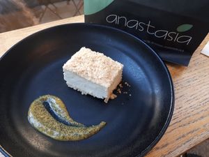 Cheesecake at Anastasia in Tel Aviv