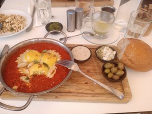 Shakshuka   at Anastasia in Tel Aviv
