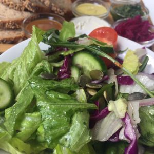 breakfast at Anastasia in Tel Aviv