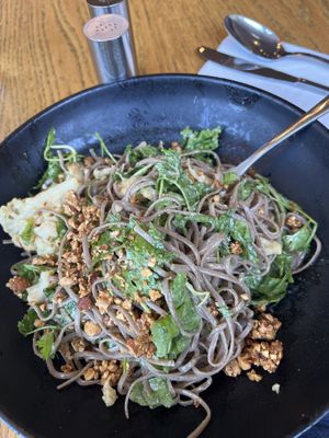 Soba noodles   at Anastasia in Tel Aviv