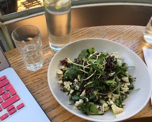 Quinoa Salad at Anastasia in Tel Aviv