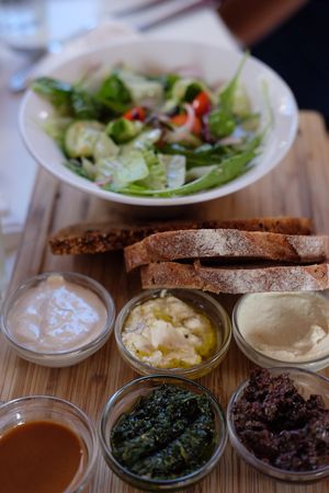 Breakfast menu  at Anastasia in Tel Aviv