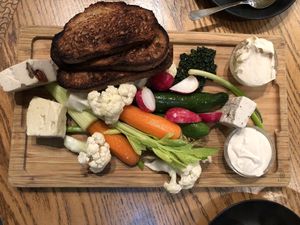 Cheese platter  at Anastasia in Tel Aviv