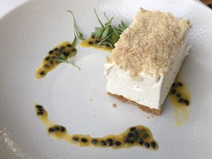 Best cheesecake ever eaten.  at Anastasia in Tel Aviv