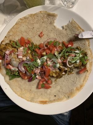 Dosa  at Anastasia in Tel Aviv